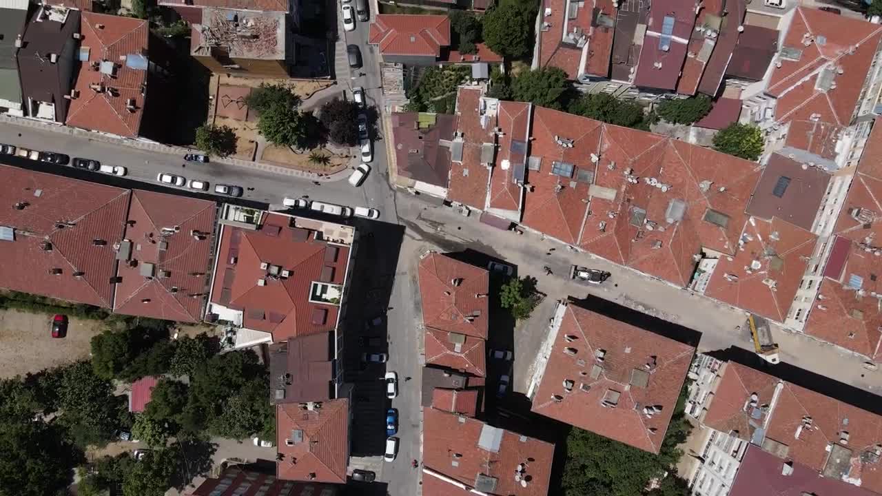 Free Stock Video Rooftops In A Town Top View Live Wallpaper