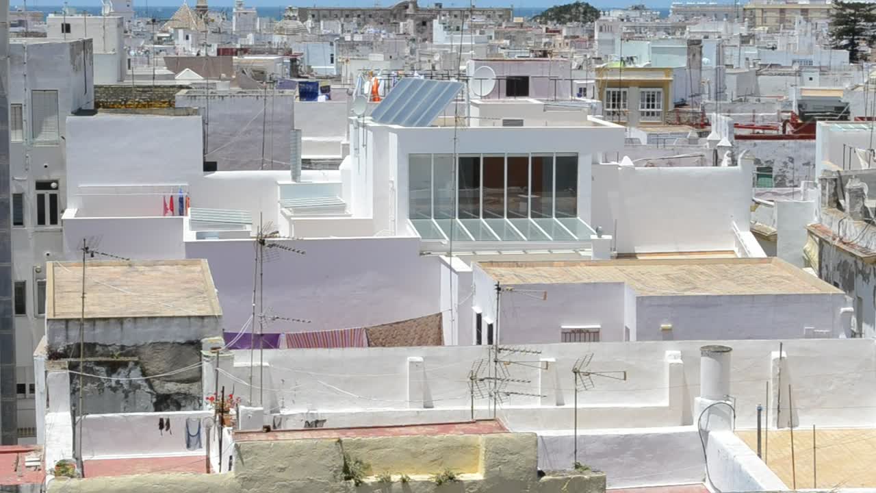 Free Stock Video Rooftops Leading To The Ocean Live Wallpaper