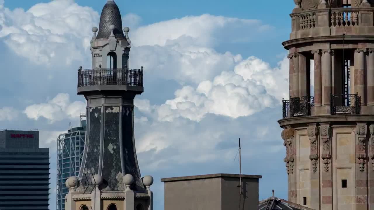 Free Stock Video Rooftops Of Barcelona Live Wallpaper