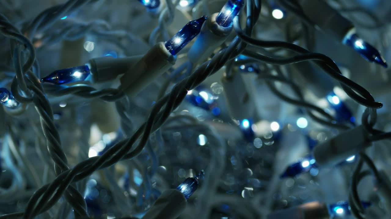 Free Stock Video Rotating Shot Of Ornamental Christmas Lights Live Wallpaper