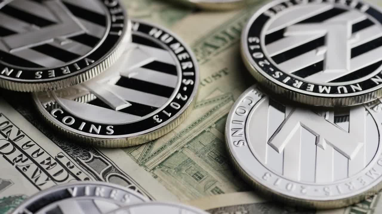 Free Stock Video Rotating Shot Of Silver Lite Coins Live Wallpaper