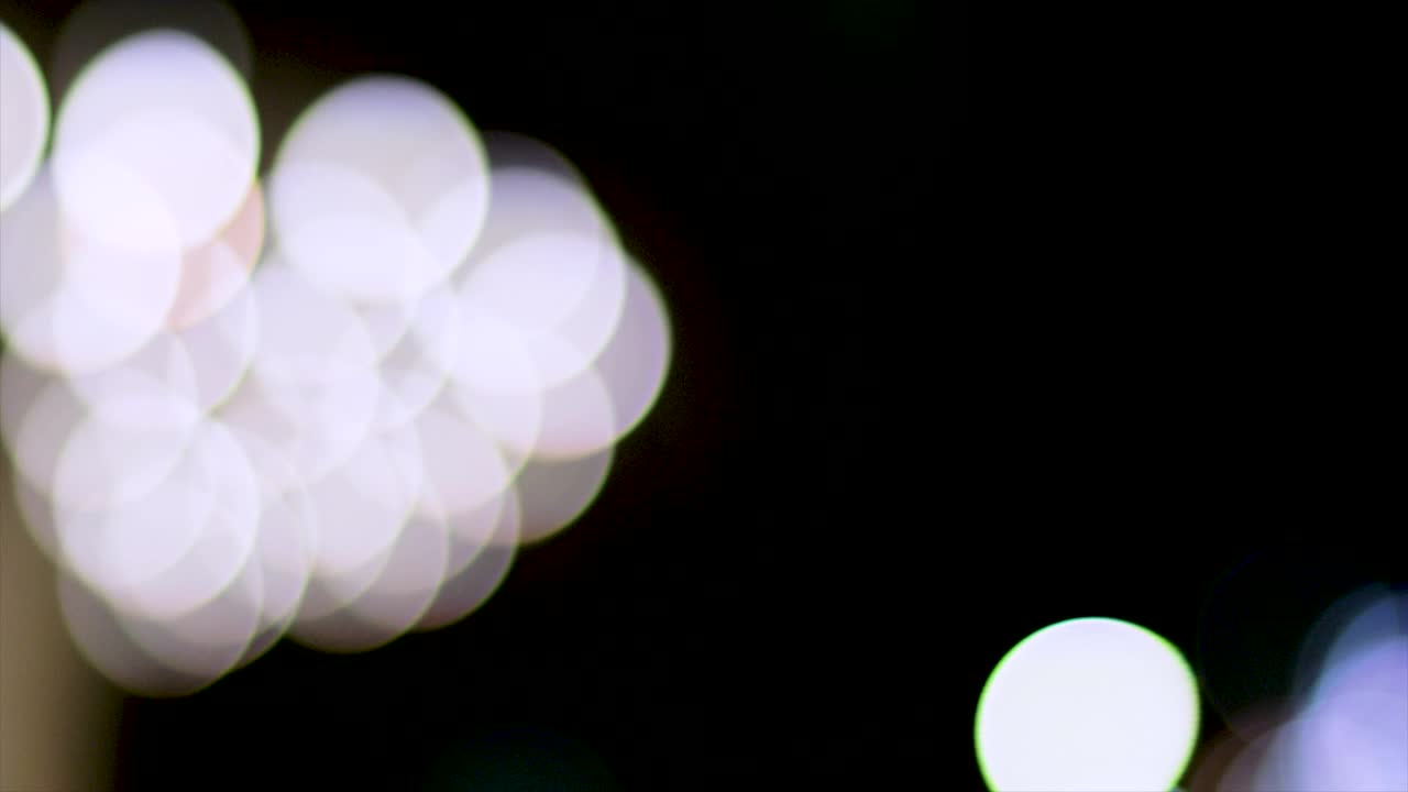 Free Stock Video Round White Lights Live Wallpaper