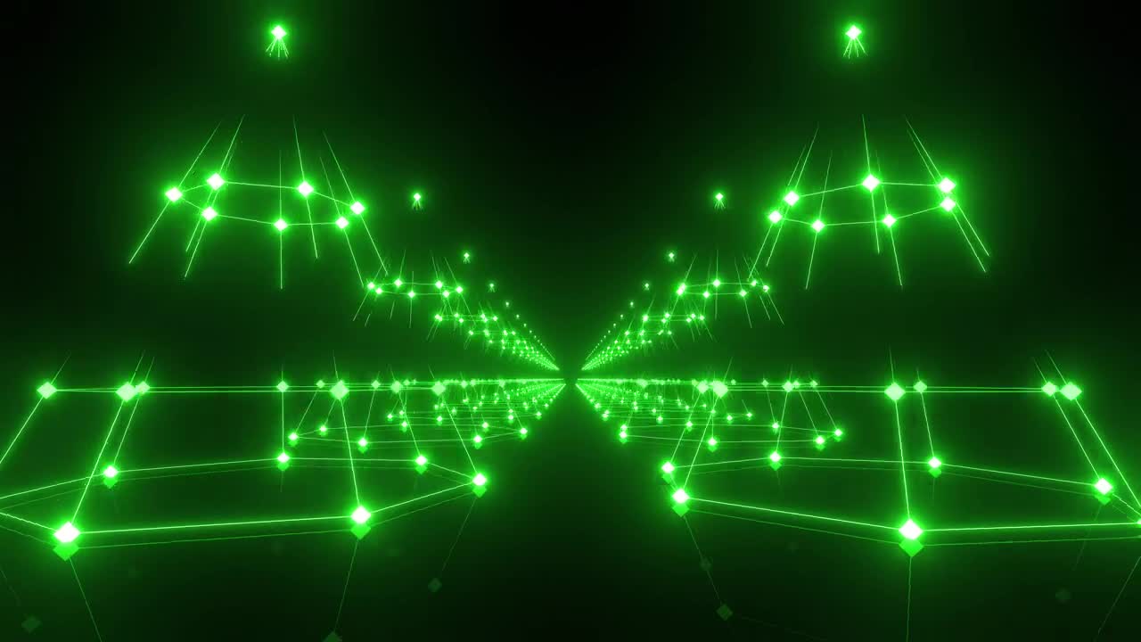 Free Stock Video Rows Of Pines Made Of Dots And Lines Of Light Live Wallpaper