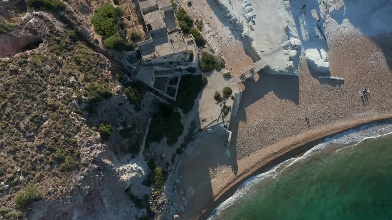 Free Stock Video Ruins In An Old Mine By The Sea Live Wallpaper