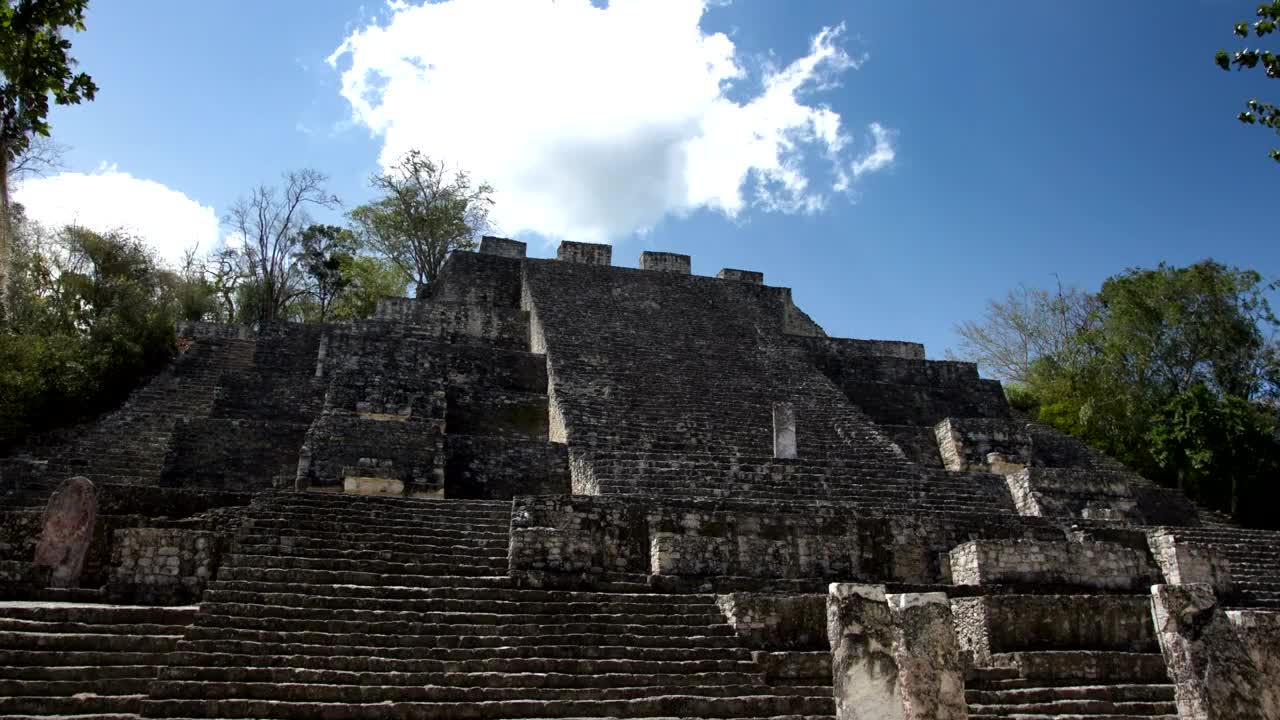 Free Stock Video Ruins Of A Mayan Pyramid Live Wallpaper