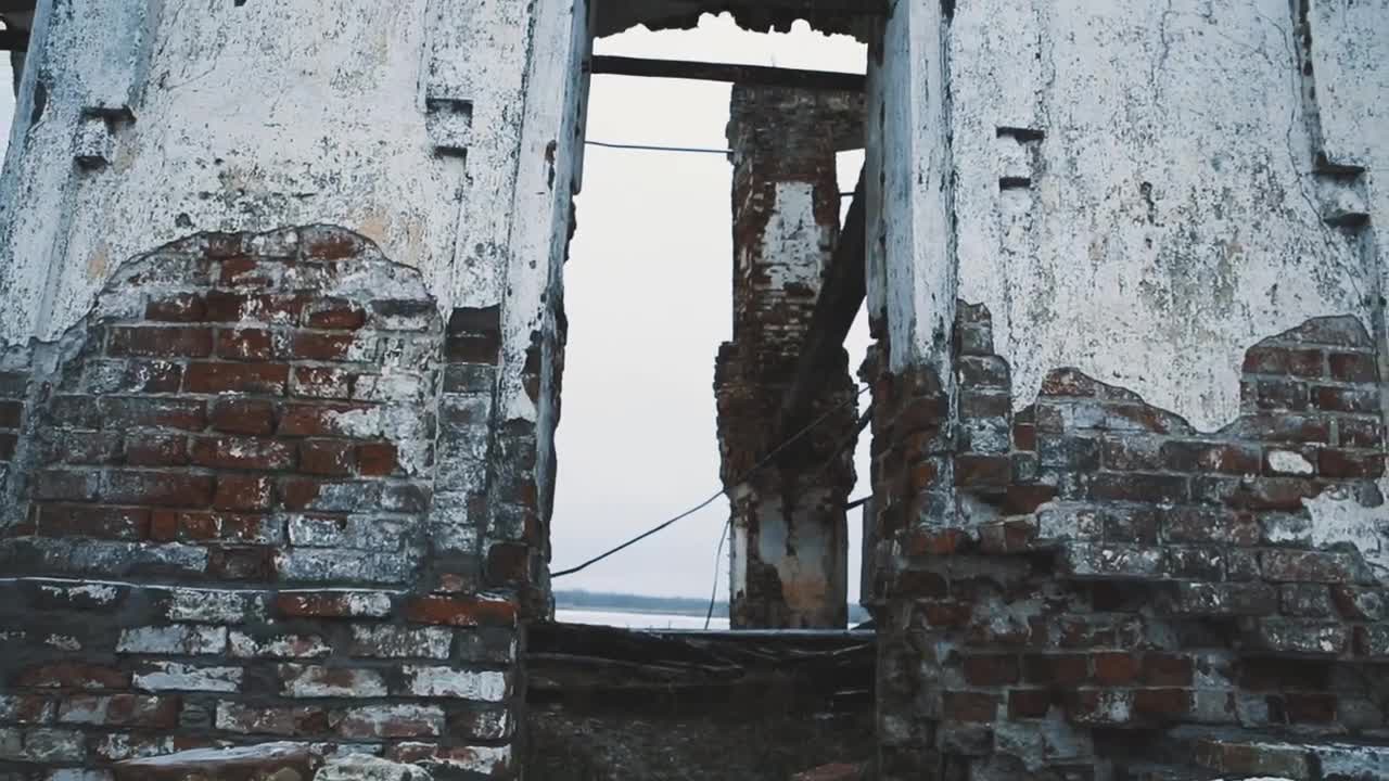 Free Stock Video Ruins Of An Old Church Live Wallpaper