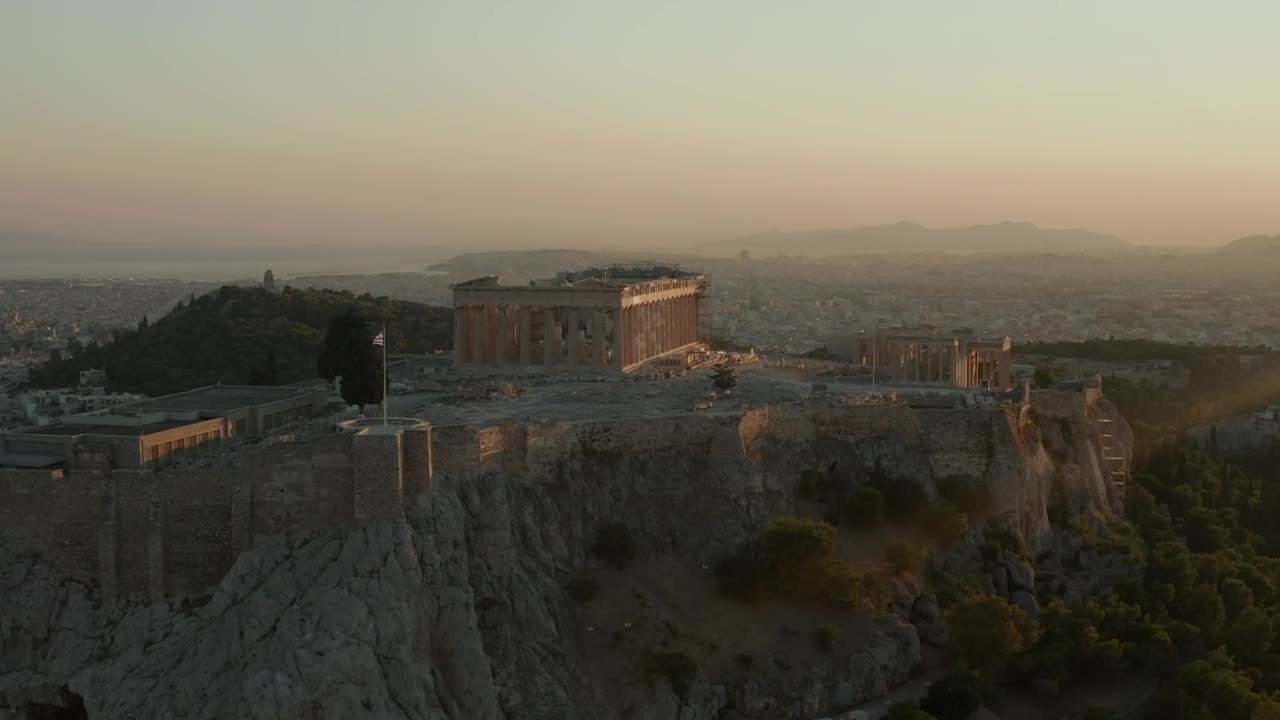 Free Stock Video Ruins Of Ancient Greece In The City Of Athens Live Wallpaper