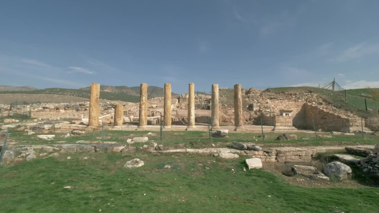 Free Stock Video Ruins Of Hierapolis City Live Wallpaper