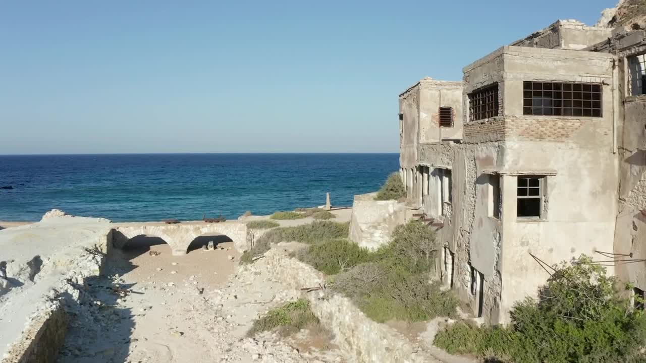 Free Stock Video Ruins On The Seashore Live Wallpaper