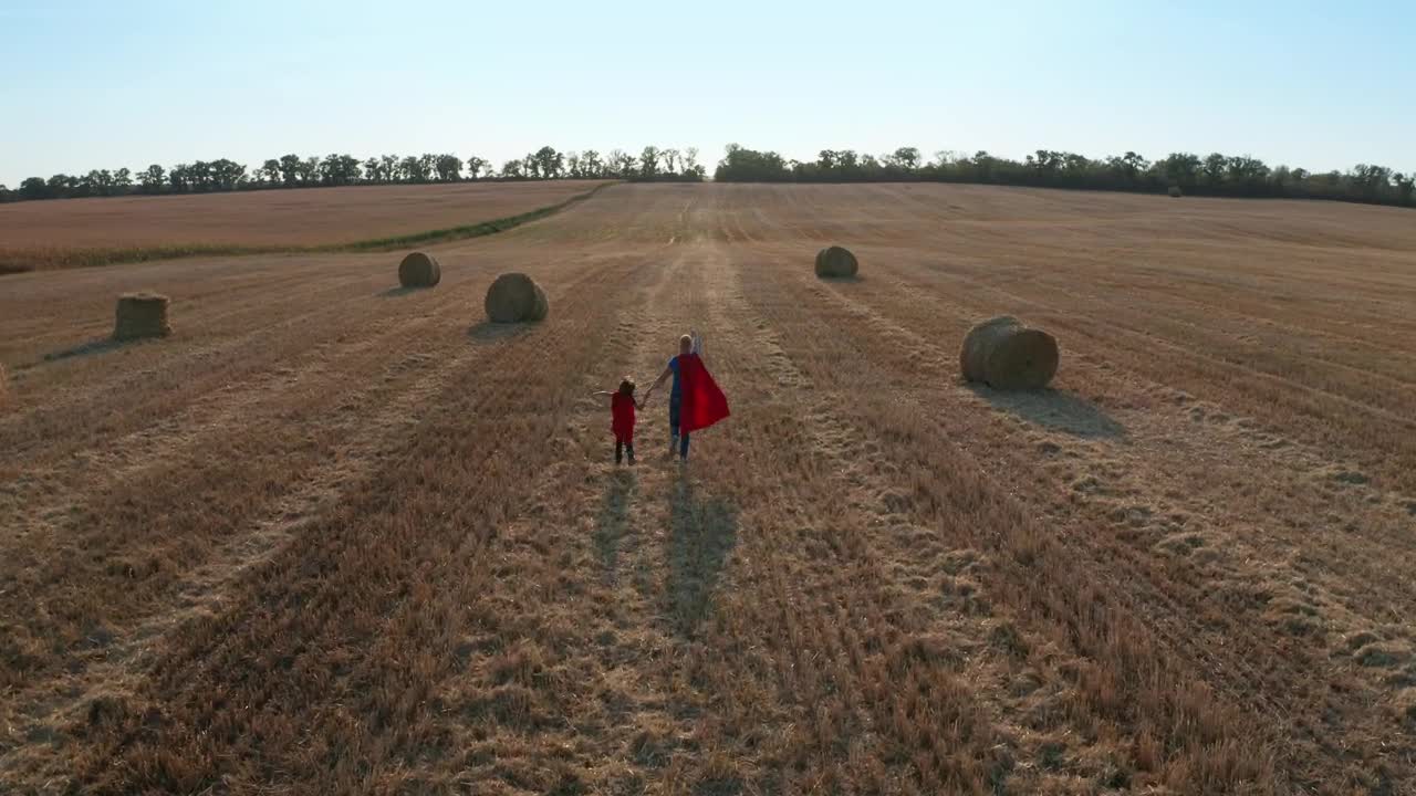 Free Stock Video Running Through A Harvested Field Live Wallpaper