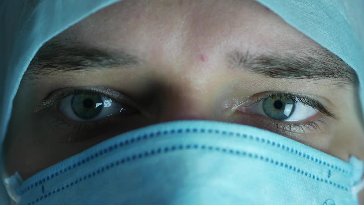 Free Stock Video Sad Doctor With Face Mask Live Wallpaper