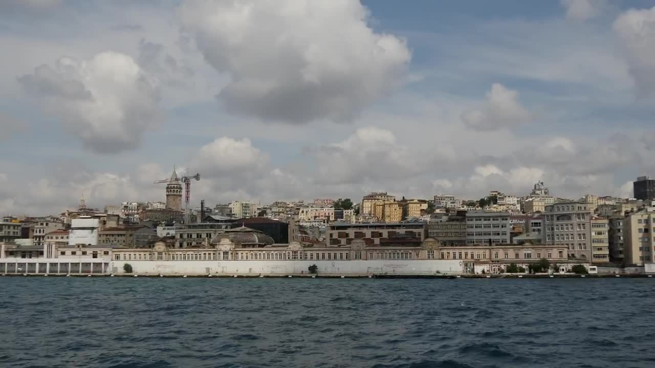Free Stock Video Sailing In A Ferry Across The City Of Istanbul Live Wallpaper