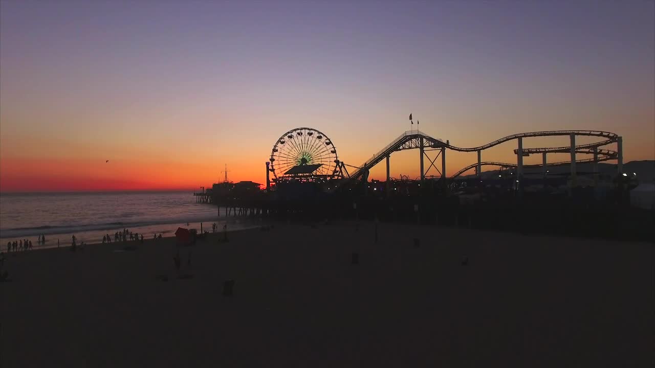 Free Stock Video Santa Monica Beach Live Wallpaper