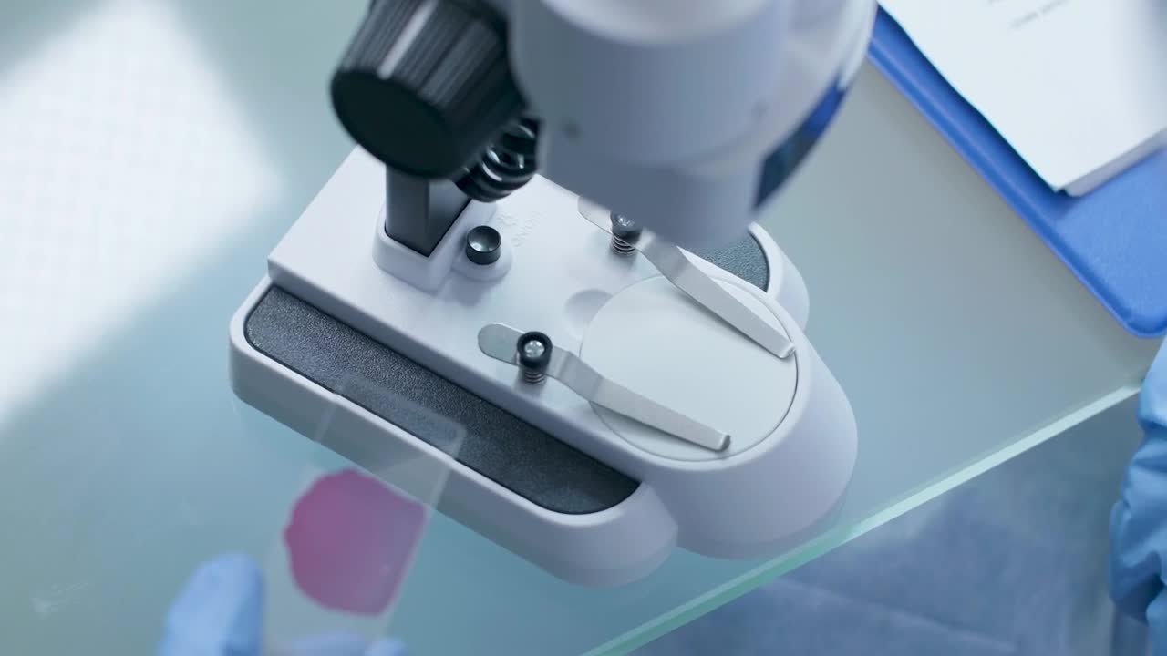 Free Stock Video Scientist Preparing A Sample Live Wallpaper