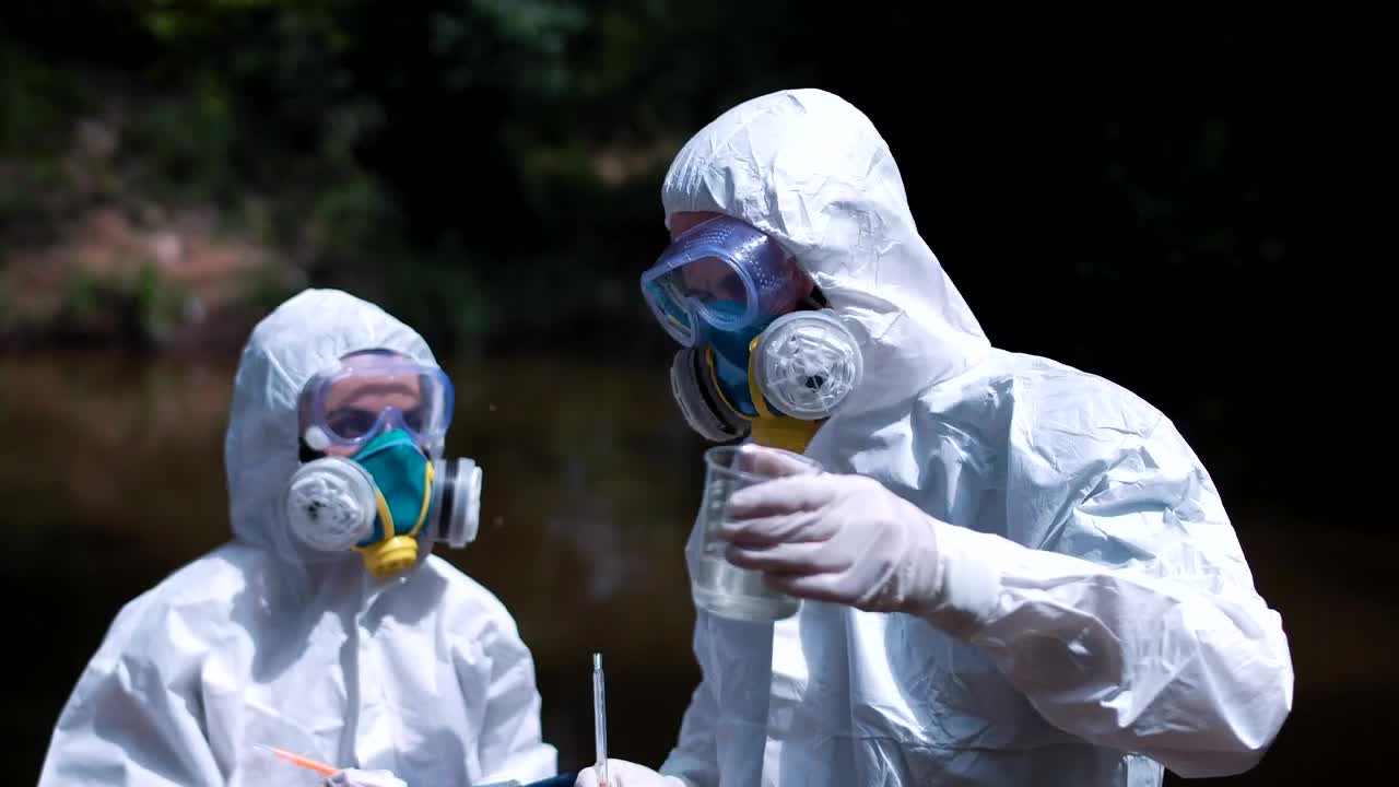 Free Stock Video Scientists Researching Water Samples Live Wallpaper