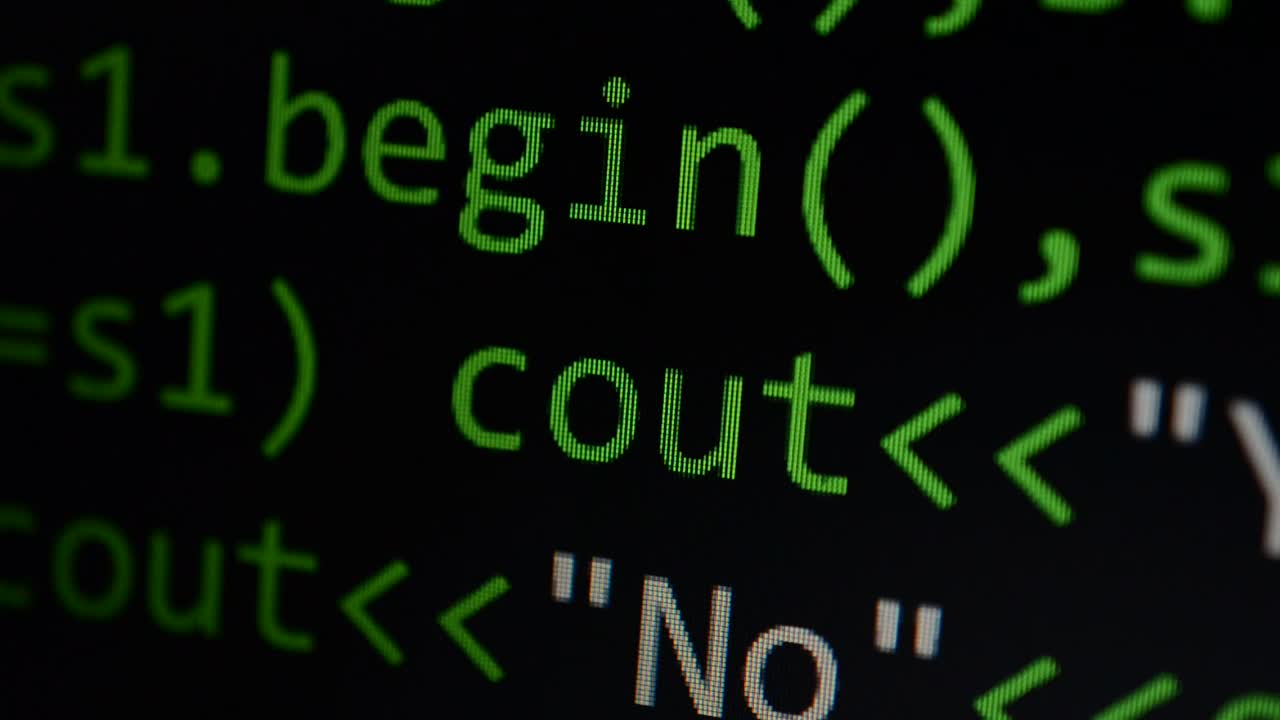 Free Stock Video Screen With Programming Language Live Wallpaper