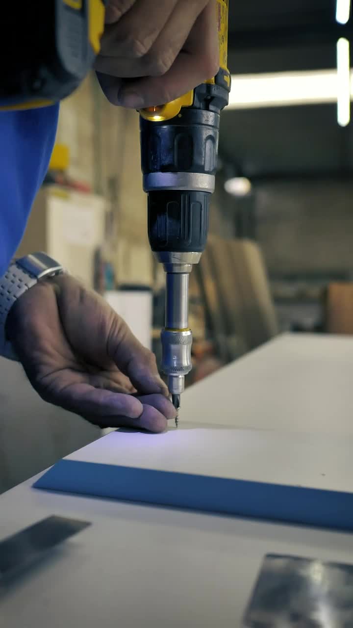 Free Stock Video Screwing A Board In A Carpentry Live Wallpaper