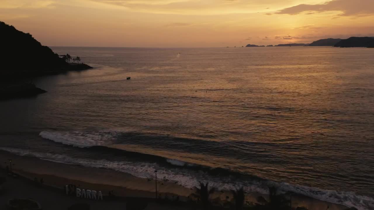 Free Stock Video Sea At The Sunset Live Wallpaper