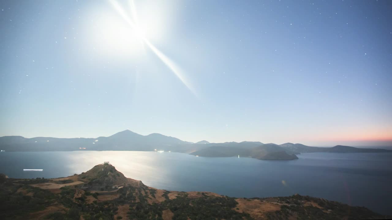 Free Stock Video Sea Skyline With The Milky Way In The Sky Live Wallpaper