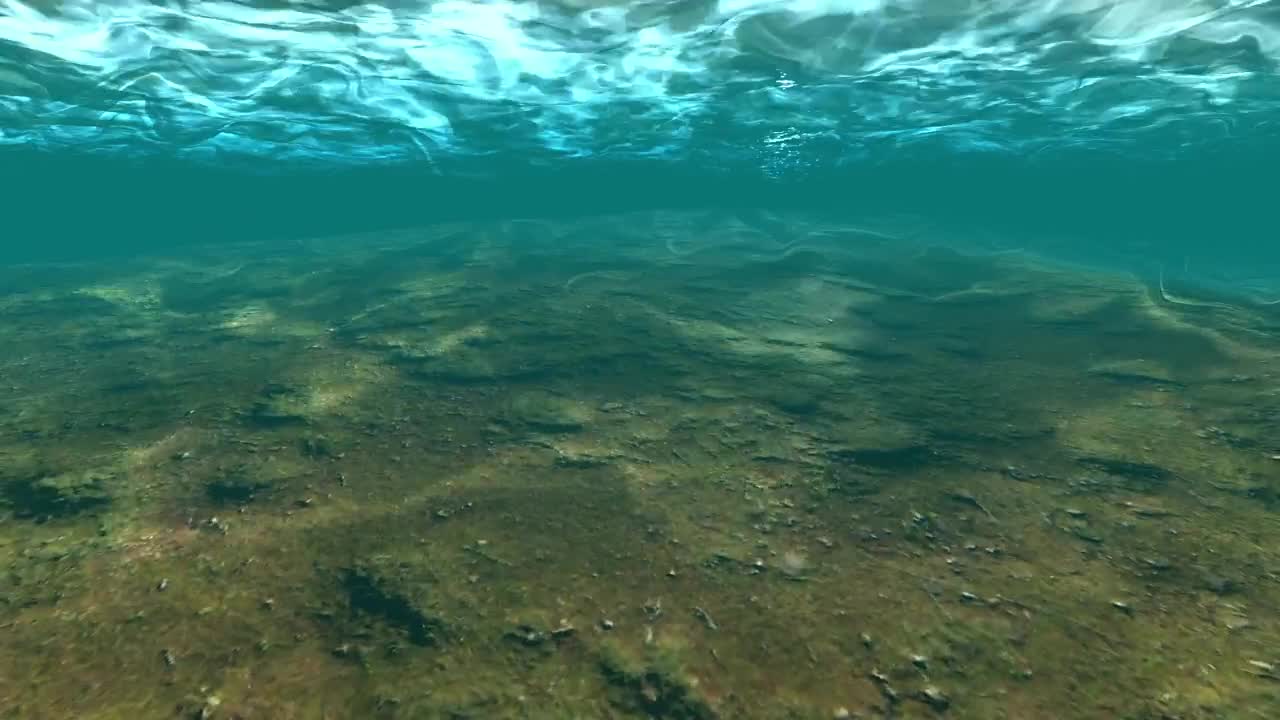 Free Stock Video Sea Waves Reflected In The Seabed Live Wallpaper