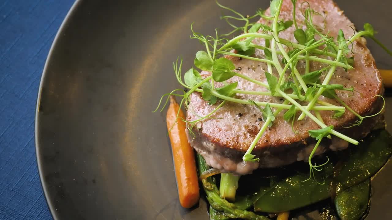 Free Stock Video Seared Tuna Live Wallpaper