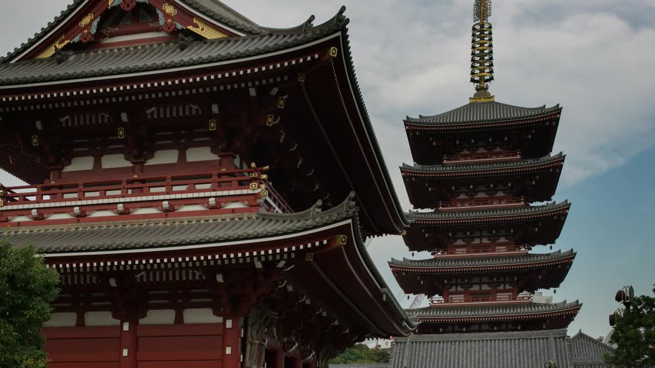 Free Stock Video Sensoji Shrine In Tokyo Japan Live Wallpaper