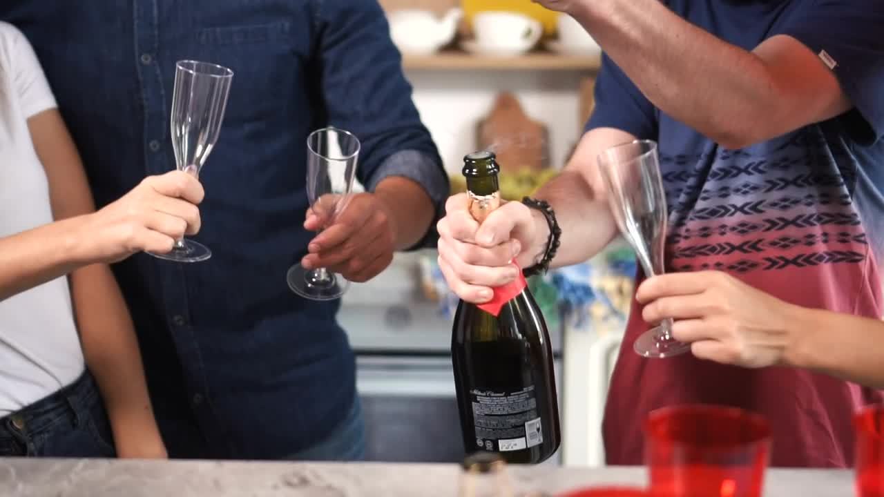Free Stock Video Serving Champagne At A Birthday Party Live Wallpaper