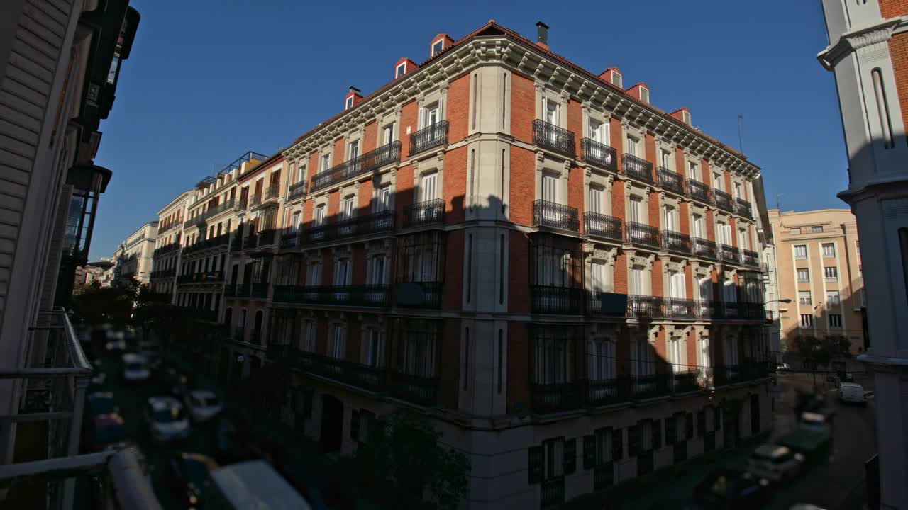Free Stock Video Shadows Moving Across A Building In Spain Live Wallpaper