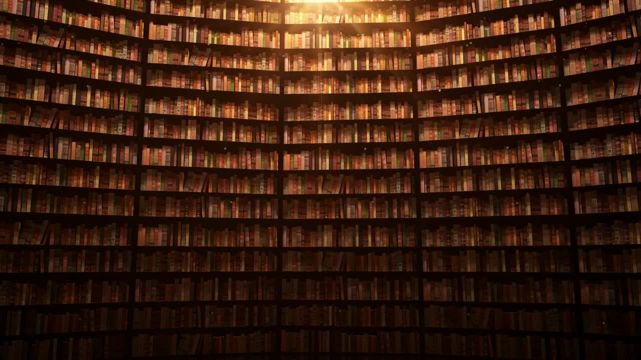 Free Stock Video Shelves Full Of Books D Animation Live Wallpaper