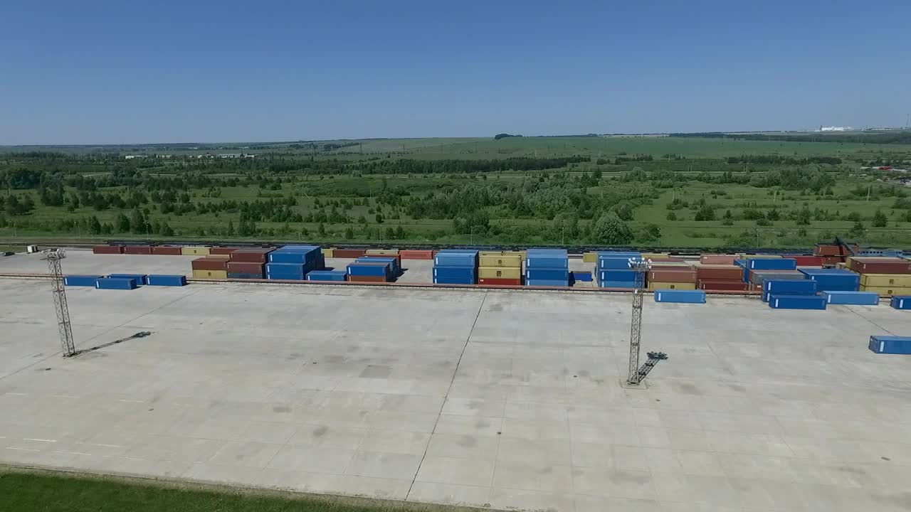 Free Stock Video Shipping Containers In Storage Live Wallpaper