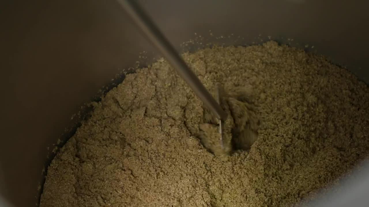 Free Stock Video Shovel Moving Ground Barley In A Tank Live Wallpaper