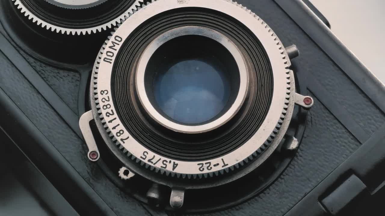 Free Stock Video Shutter On An Old Camera Live Wallpaper