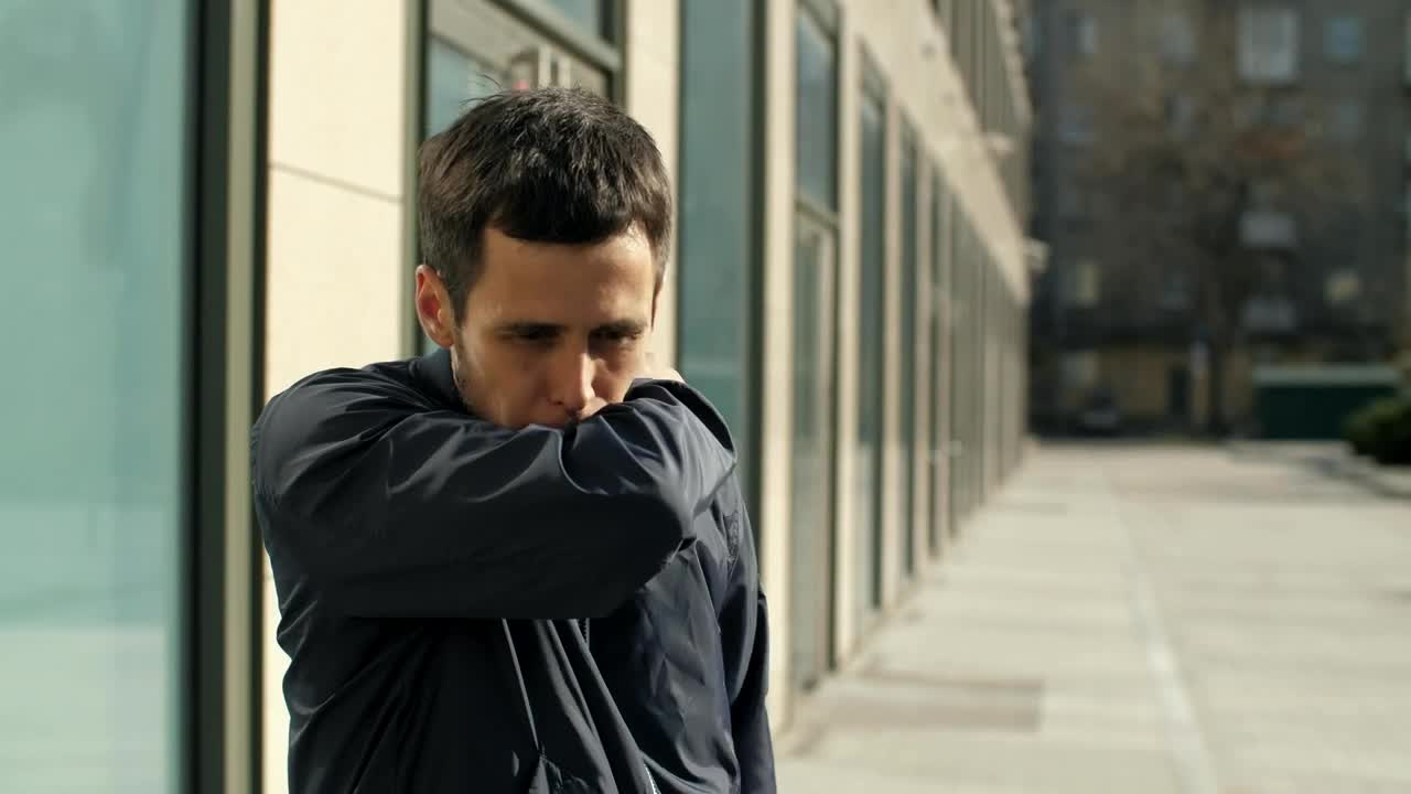 Free Stock Video Sick Man From Coronavirus On The Street Live Wallpaper