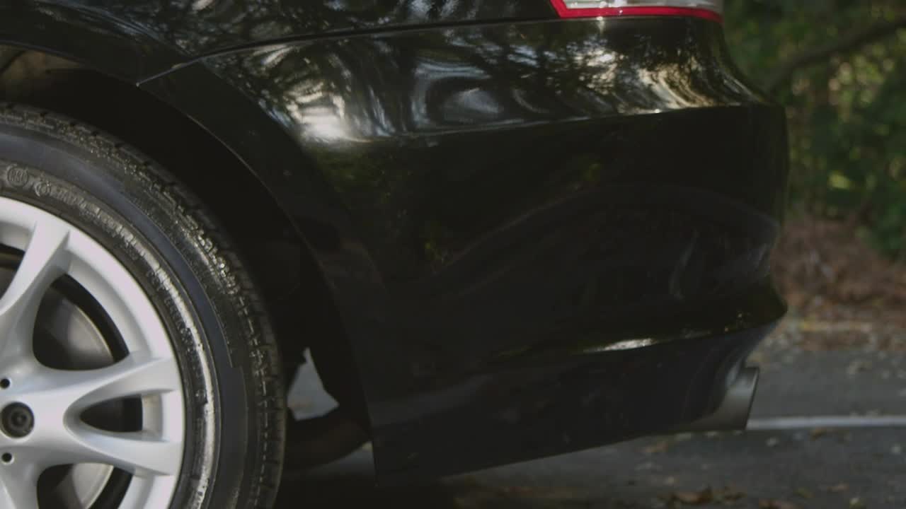 Free Stock Video Side Of A Black Car Live Wallpaper