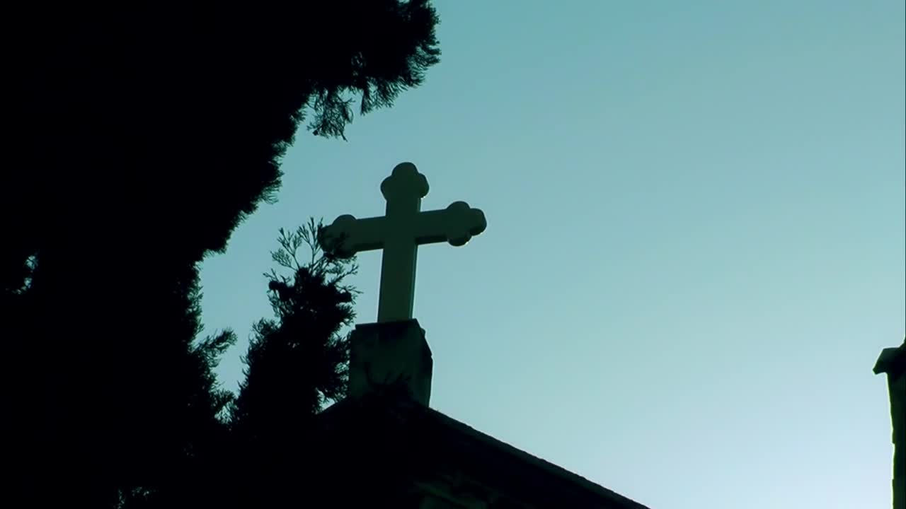 Free Stock Video Silhouette Of A Church Live Wallpaper