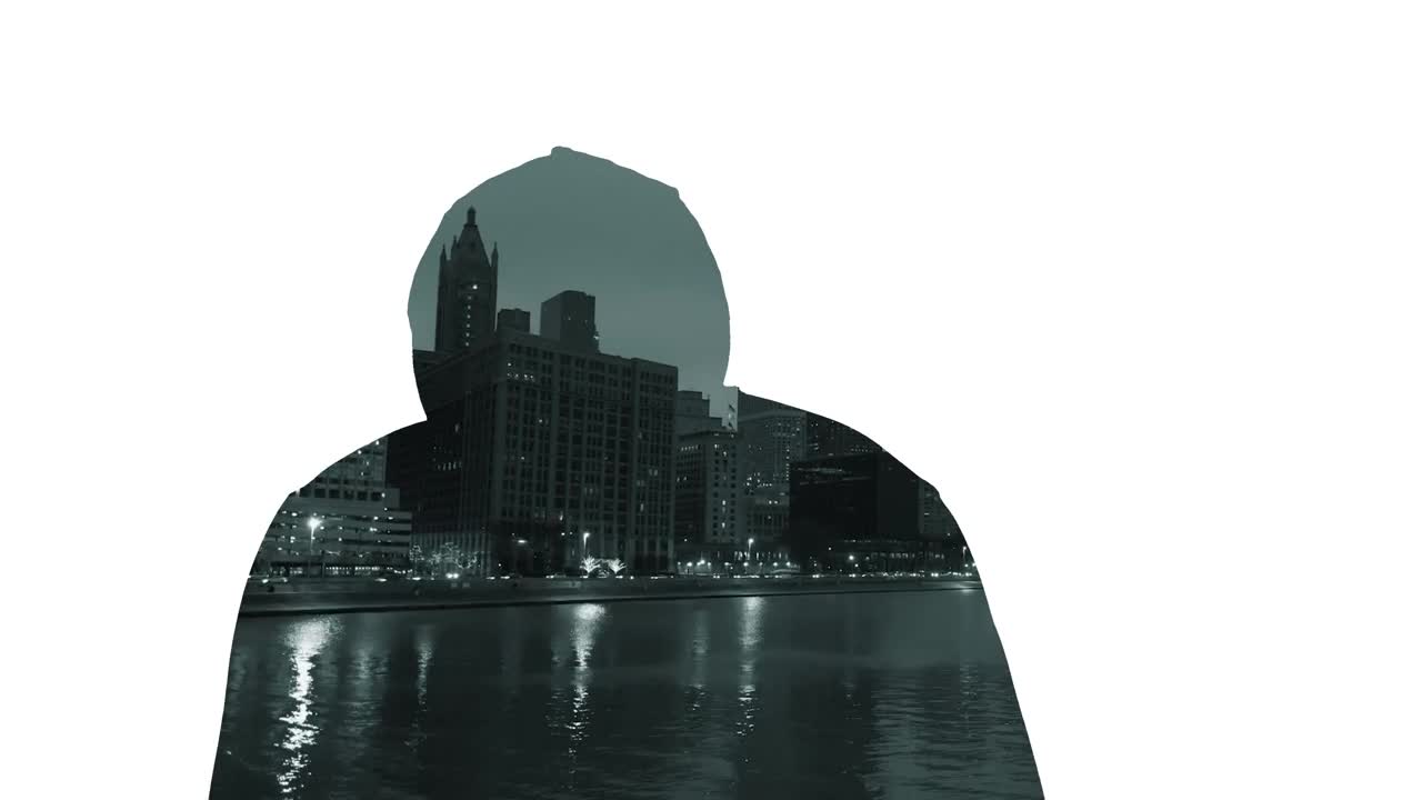 Free Stock Video Silhouette Of A Man And A City Live Wallpaper