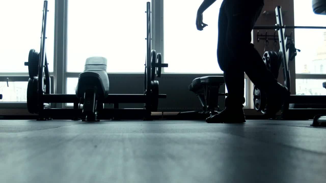 Free Stock Video Silhouette Of A Man Doing Push Ups Live Wallpaper