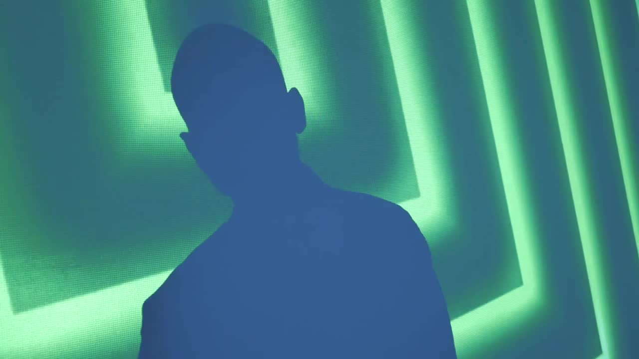 Free Stock Video Silhouette Of Body On Wall Live Wallpaper