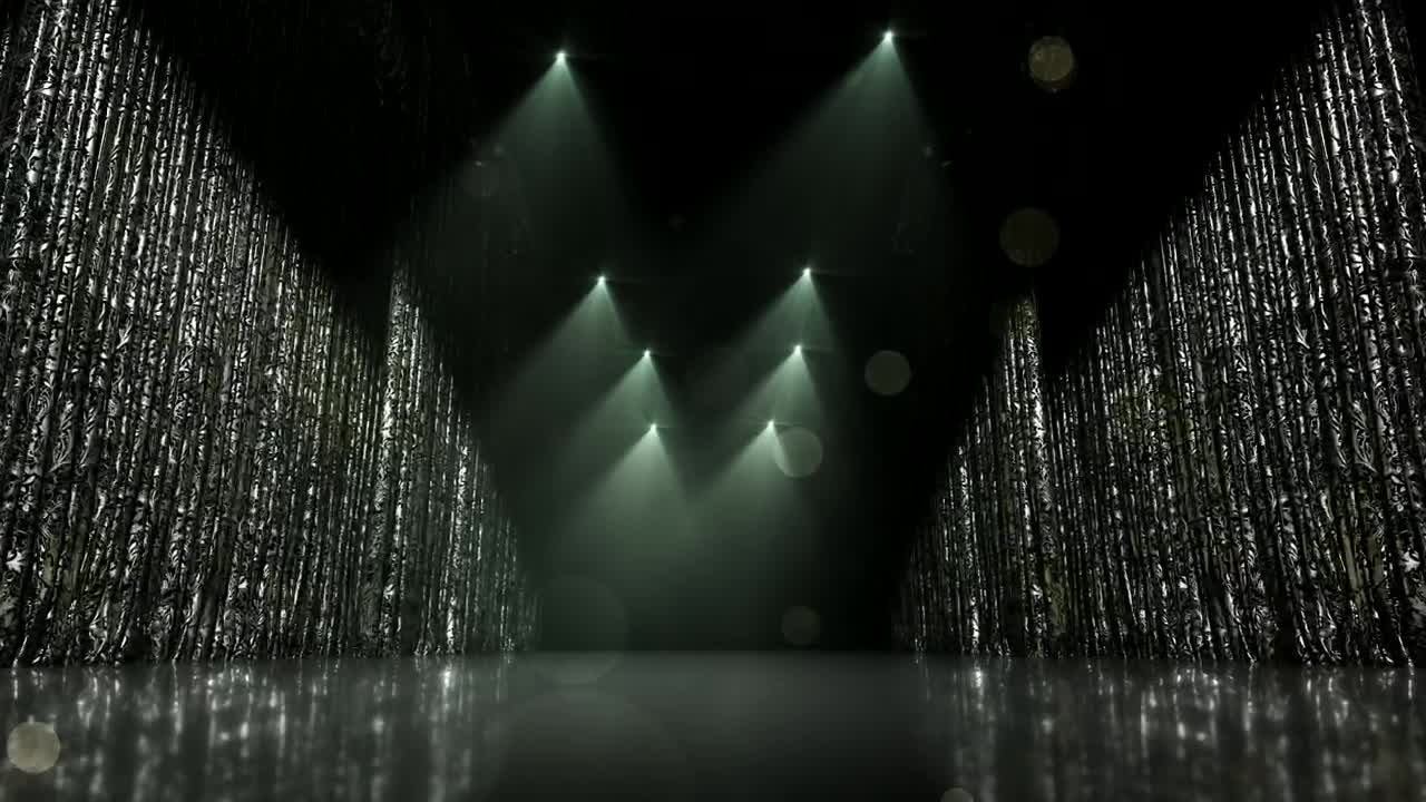 Free Stock Video Silver Award Stage Curtains Loop Video Live Wallpaper