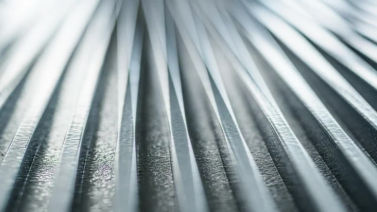 Free Stock Video Silver Corrugated Metal Live Wallpaper