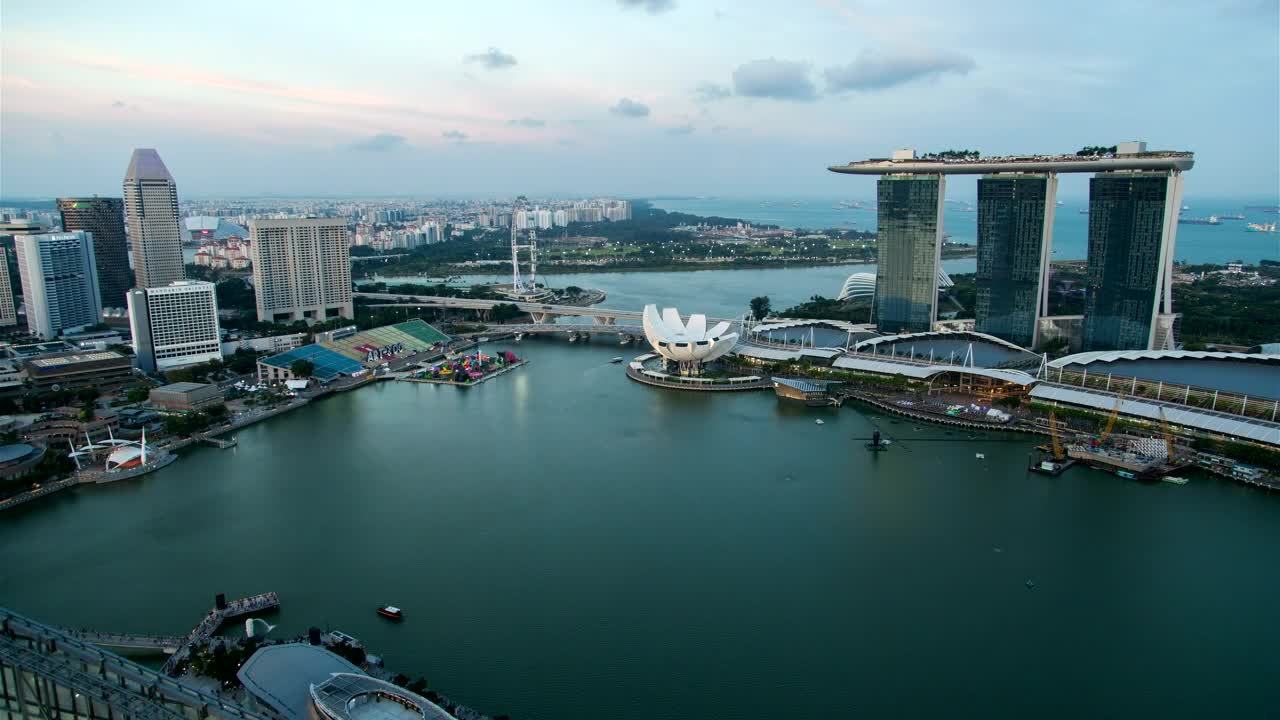Free Stock Video Singapore Bay Time Lapse Live Wallpaper