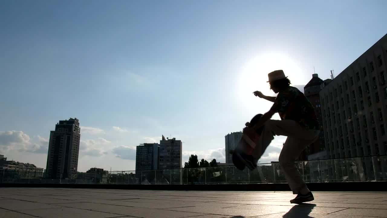 Free Video Stock Skater Making A Mistake Live Wallpaper