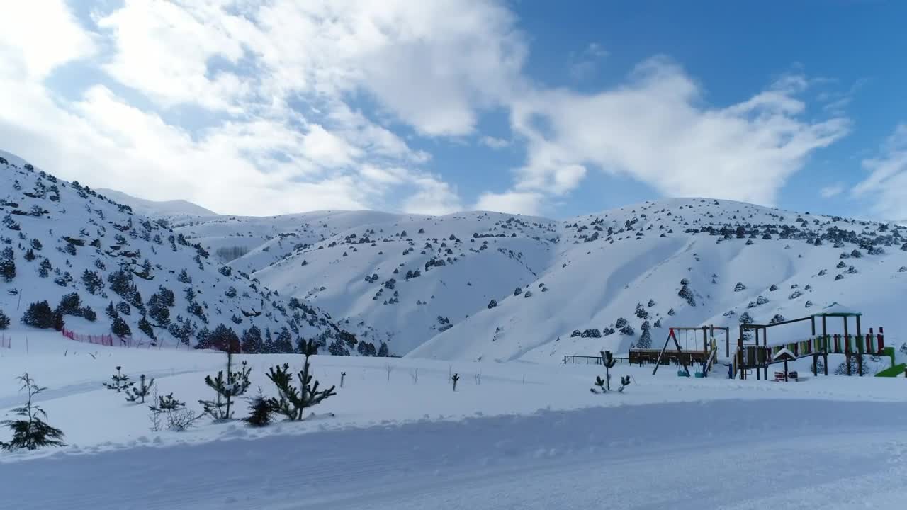 Free Video Stock Ski Slopes In The Day Live Wallpaper