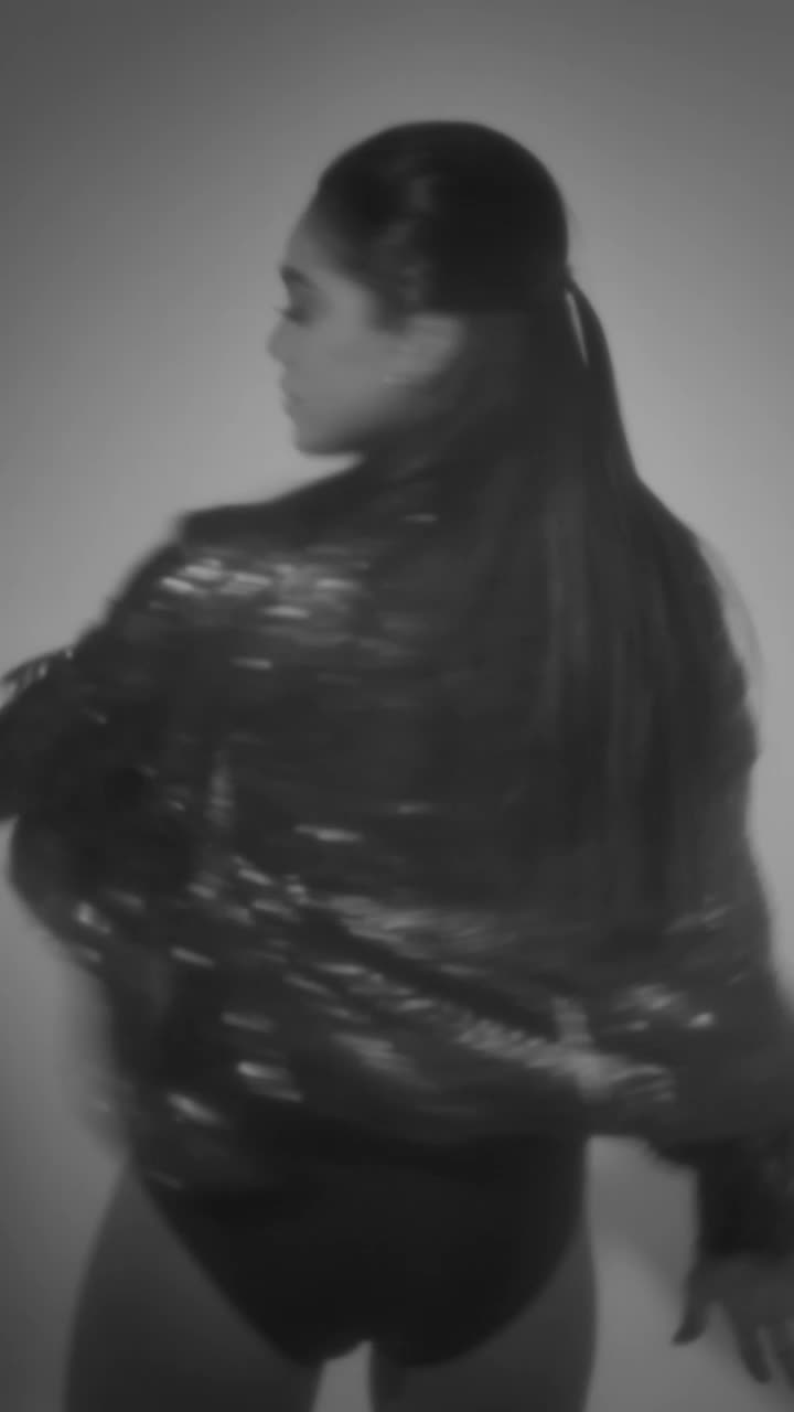 Free Video Stock Skillful Dancer During A Performance In Black And White Live Wallpaper