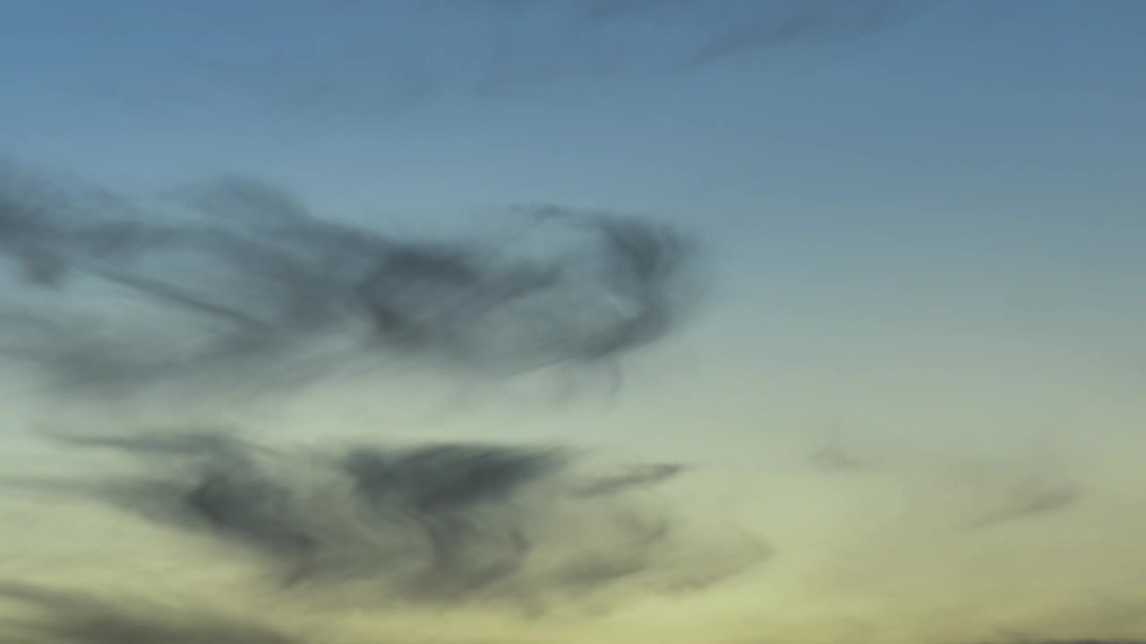 Free Video Stock Sky Darkening With Black Clouds Passing Live Wallpaper