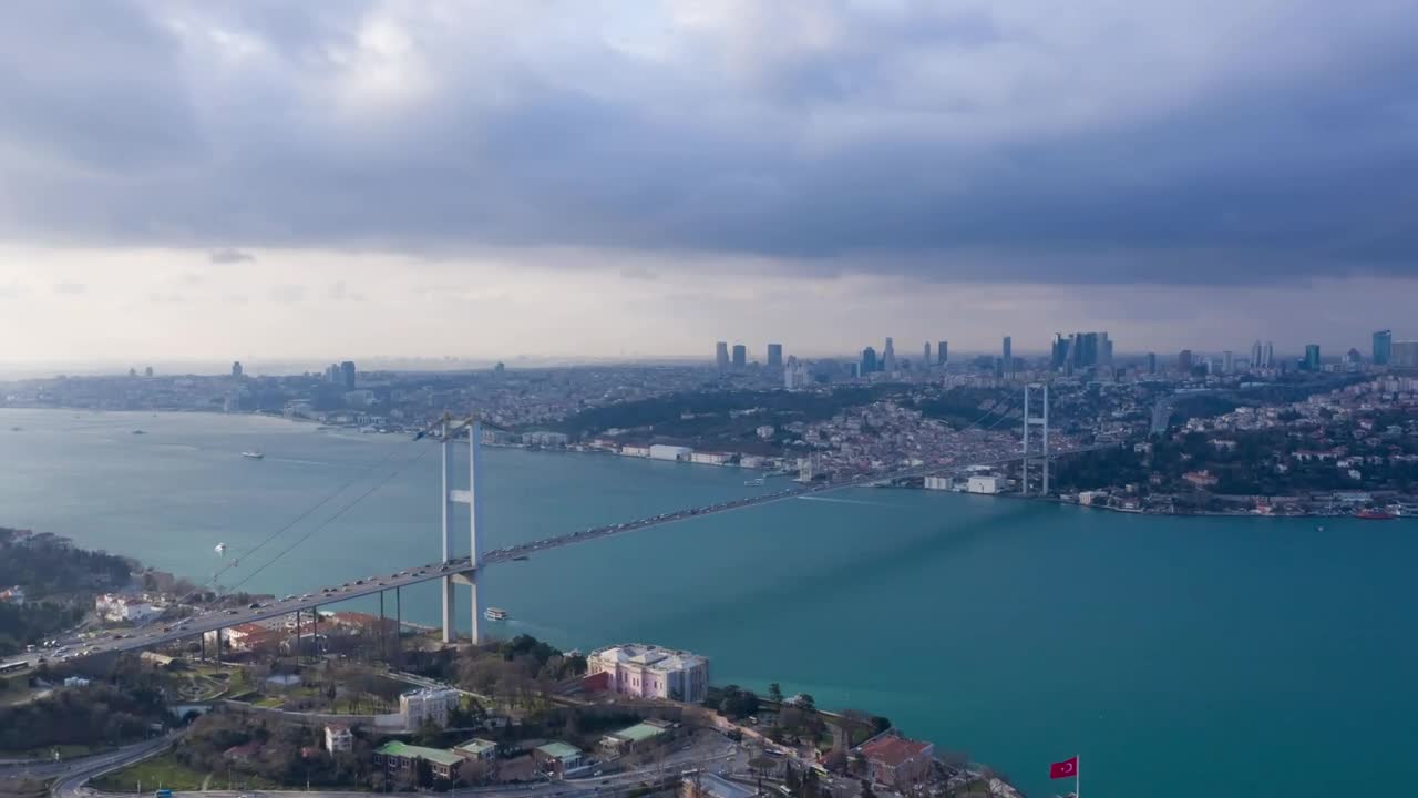 Free Video Stock Sky Timelapse Over Istanbul Live Wallpaper