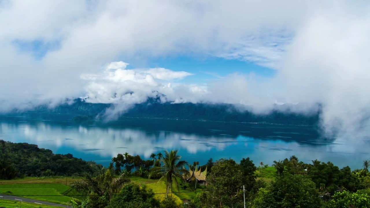Free Video Stock Sky Timelapse By The Lake Live Wallpaper