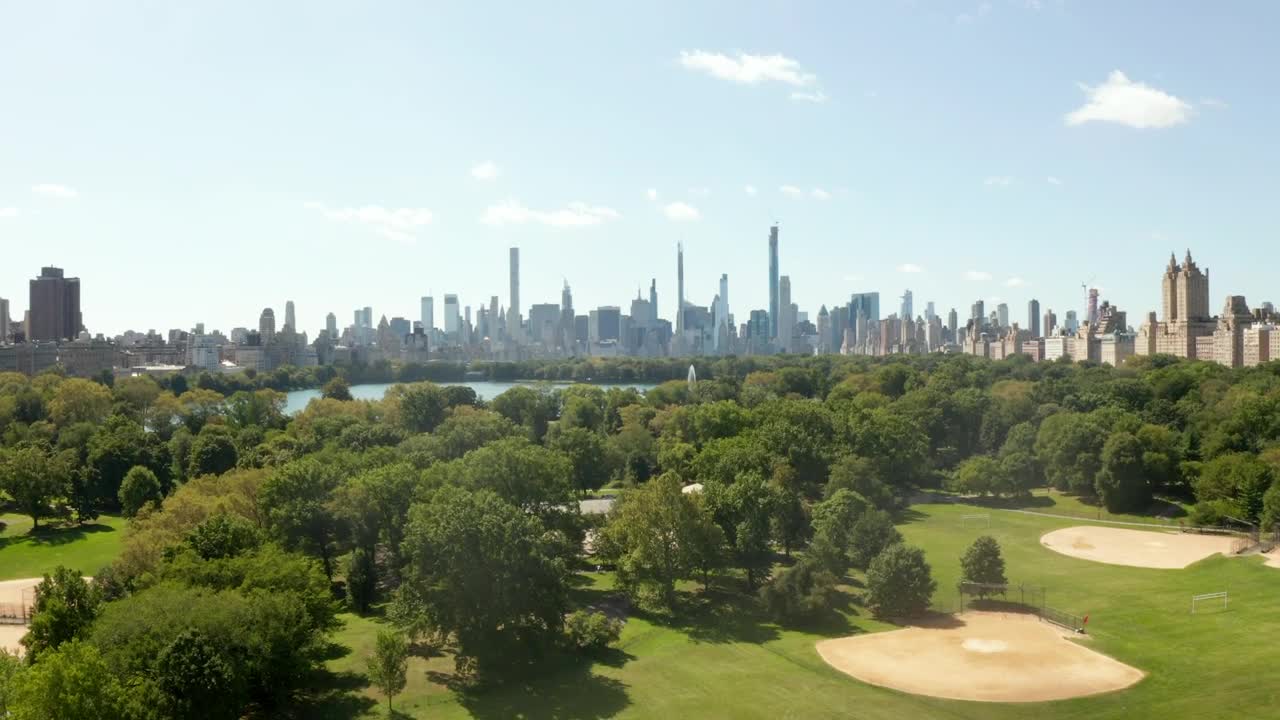 Free Video Stock Skyline View Of New York City From Central Park Live Wallpaper