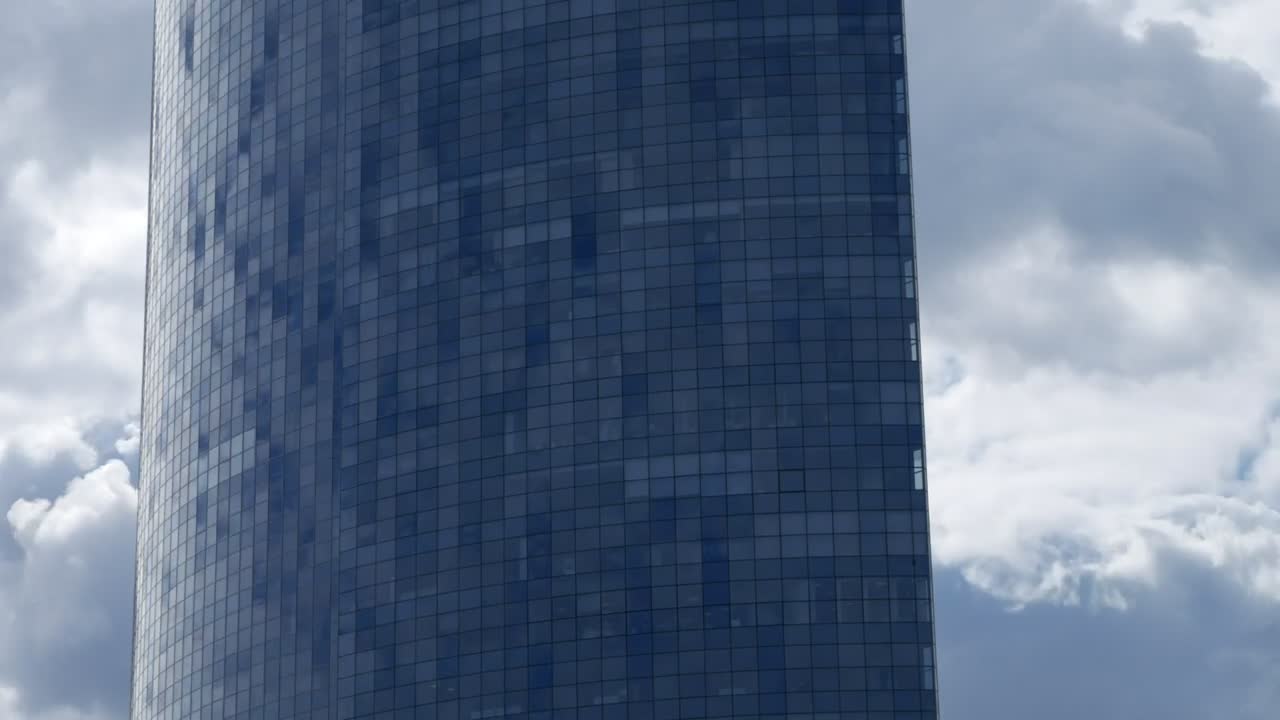 Free Video Stock Skyscrapers With Many Windows With The Sky In The Background Live Wallpaper