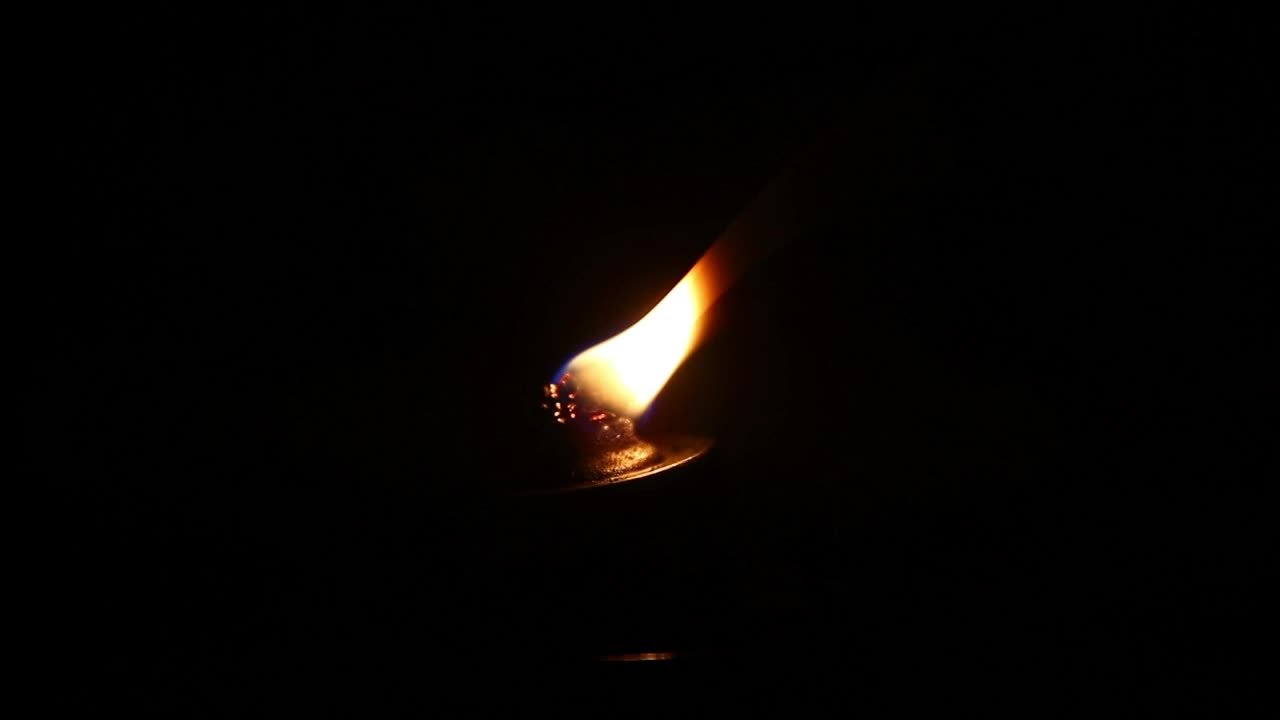 Free Video Stock Small Flame From An Oil Lantern Live Wallpaper
